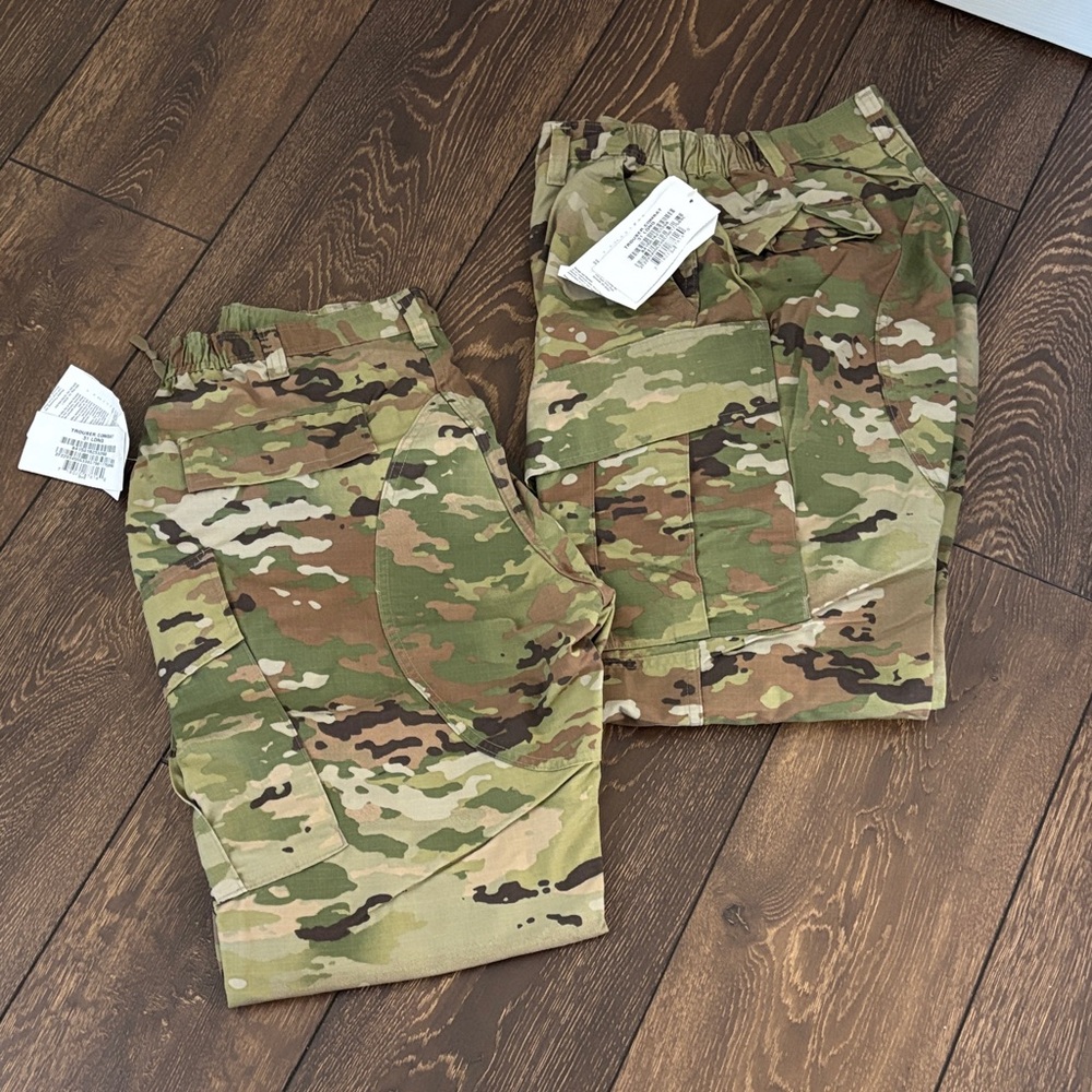 Two NWT Female ACU/OCP Trousers, Standard